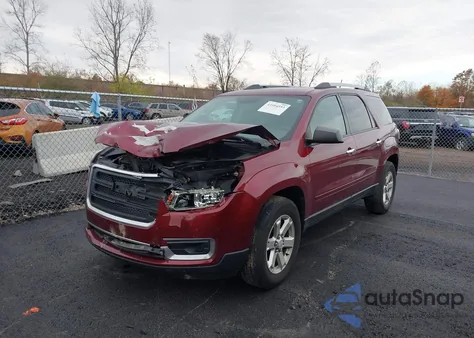 2016 GMC Acadia Sle-2 z USA, uszkodzony, nr VIN 1GKKRPKD2GJ186897